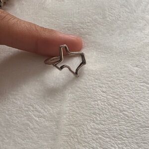 James Avery Silver Texas State Ring